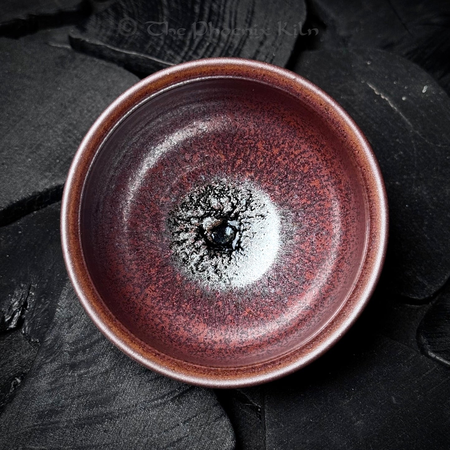 Forged Rust – Dragon Kiln Wood-fired Jian Zhan (175ml)(PFG 2504-11-08)