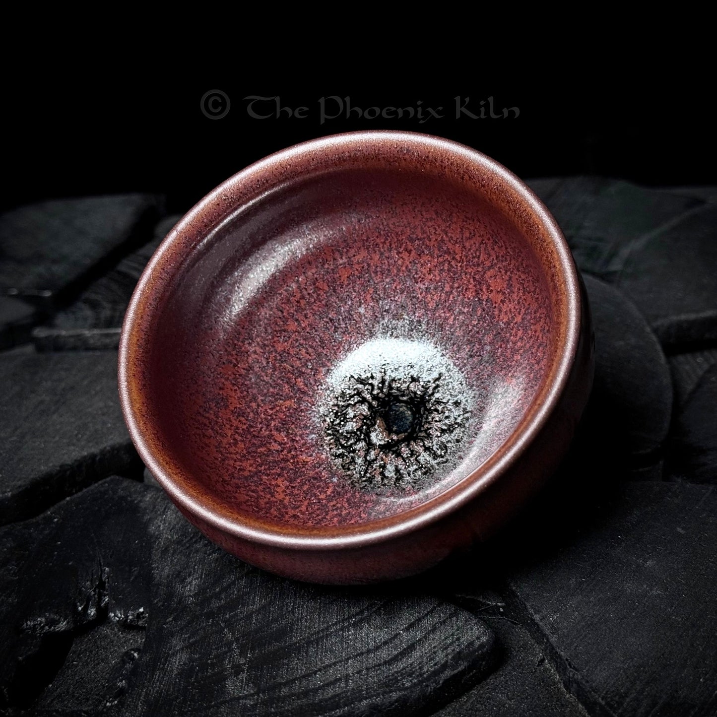 Forged Rust – Dragon Kiln Wood-fired Jian Zhan (175ml)(PFG 2504-11-08)