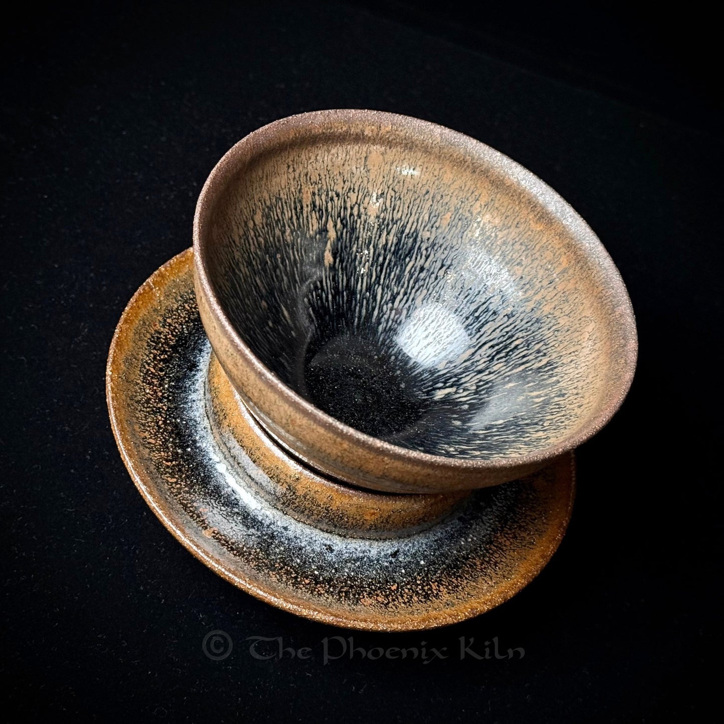 Song Re-creation Tea Whisking Bowl with Stand（SRI 2504-09-06W）