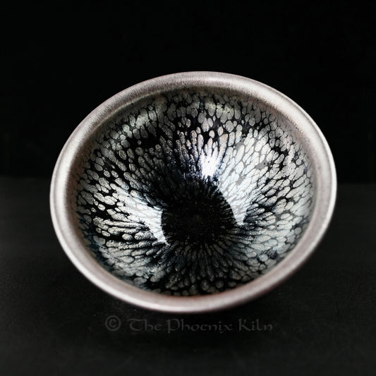Firmament - Dragon Kiln Wood-Fired Oil-spot Jian Zhan (120ml) (FIM 2508-20-14)