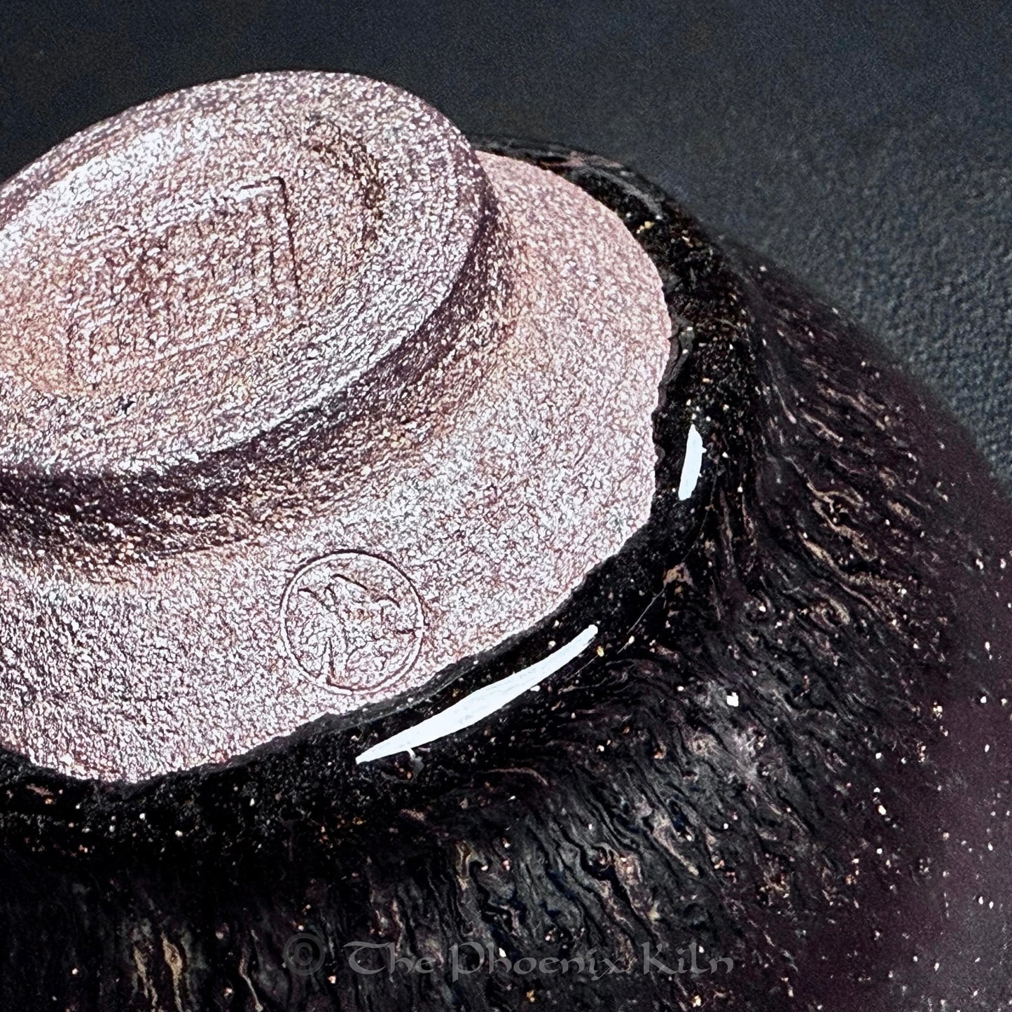 Purple Hare’s Fur Wood-Fired Masterpiece
(SDP 2509-38-37)