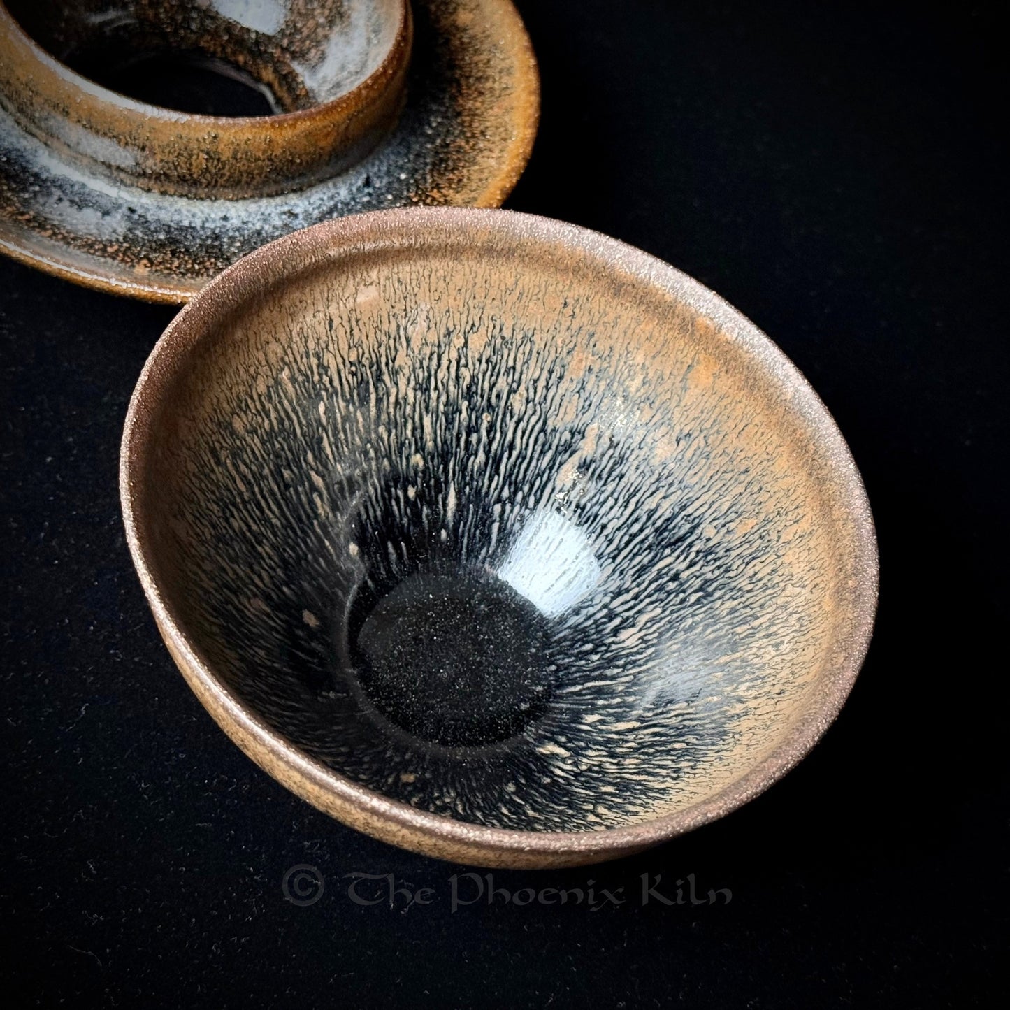Song Re-creation Tea Whisking Bowl with Stand（SRI 2504-09-06W）
