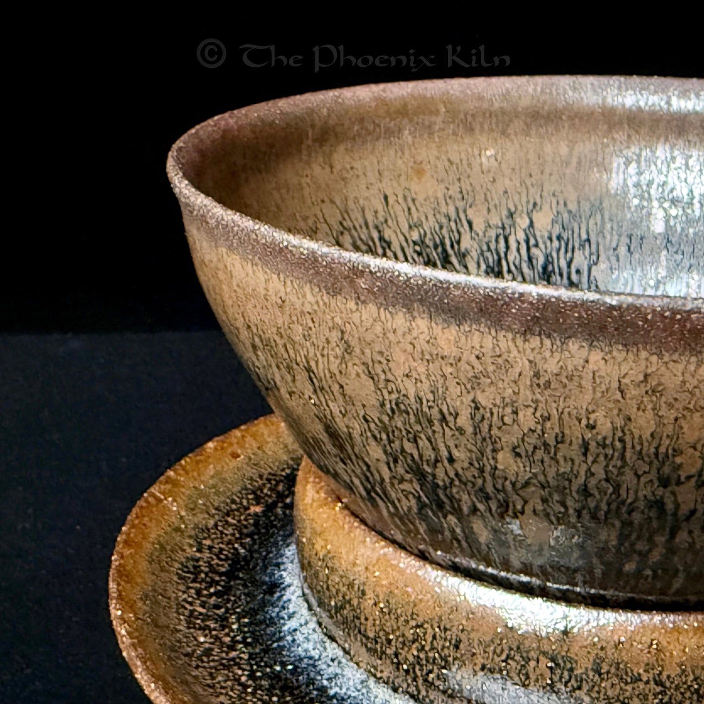 Song Re-creation Tea Whisking Bowl with Stand（SRI 2504-09-06W）